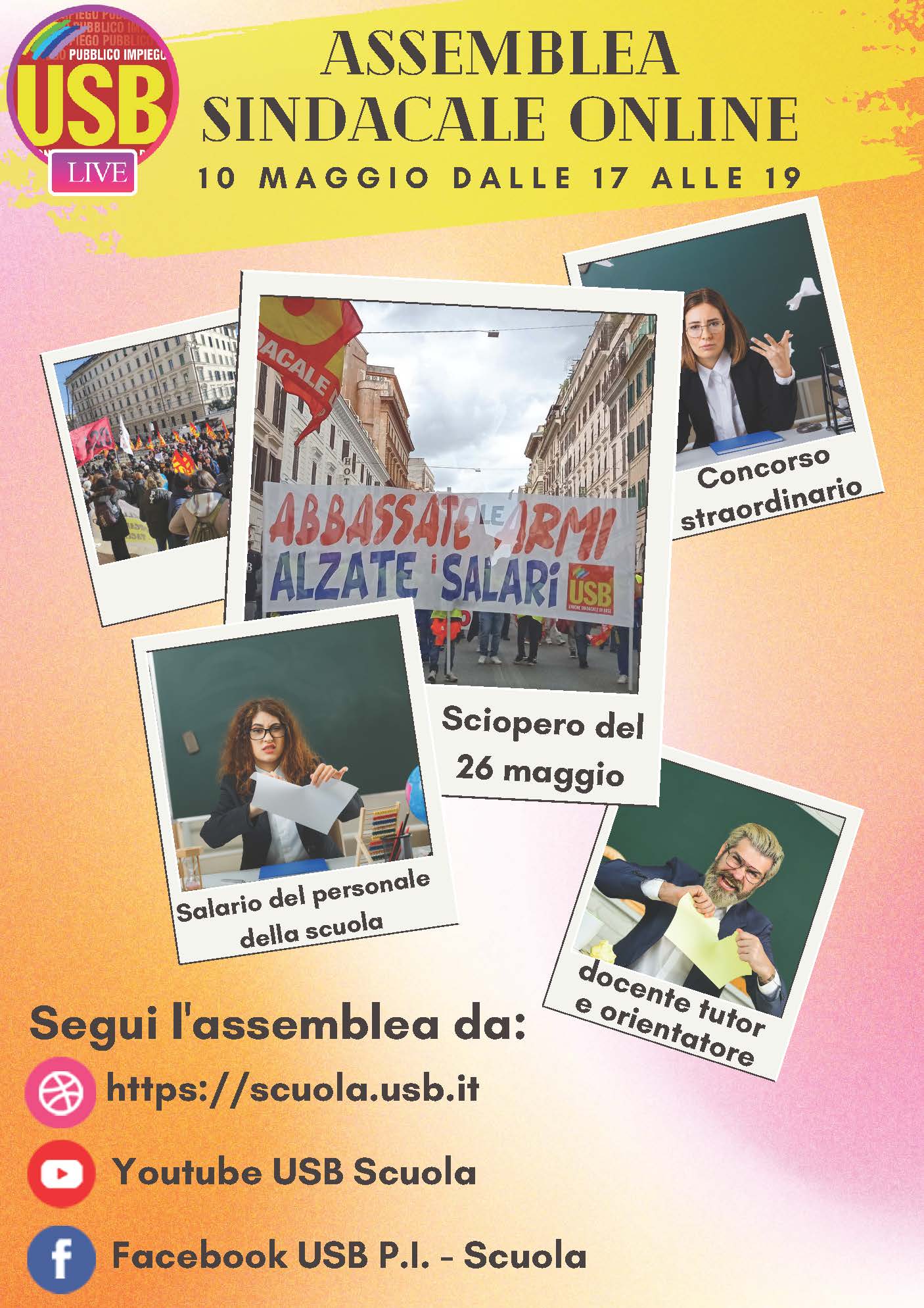 ASSEMBLEA 10 MAGGIO USB
